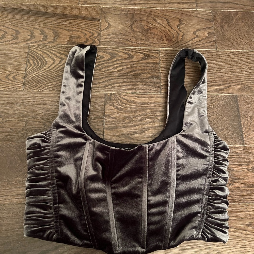 Zara corset top
